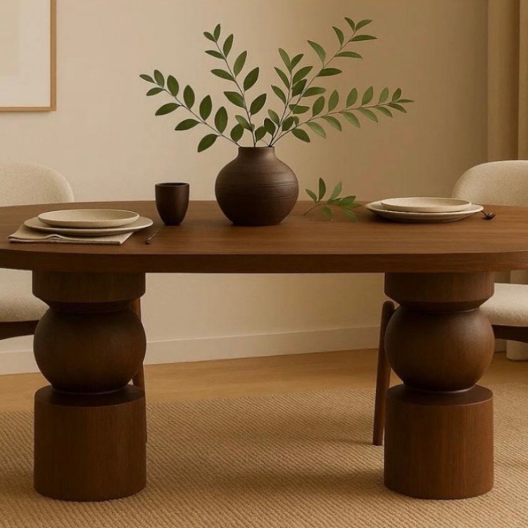 140x80cm yemek masası noce renk