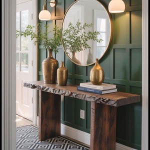 Ceviz ağacı özel dresuar 140x40 yükseklik 85cm 