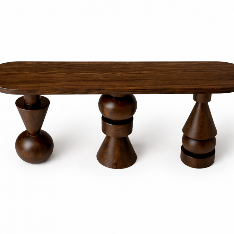 Ayos Ağacı Heykelsi Torna Ayaklı Dresuar – Modern Tasarım Masif Ahşap Konsol Ayos Ağacı Heykelsi Torna Ayaklı Dresuar – Modern Tasarım Masif Ahşap Konsol