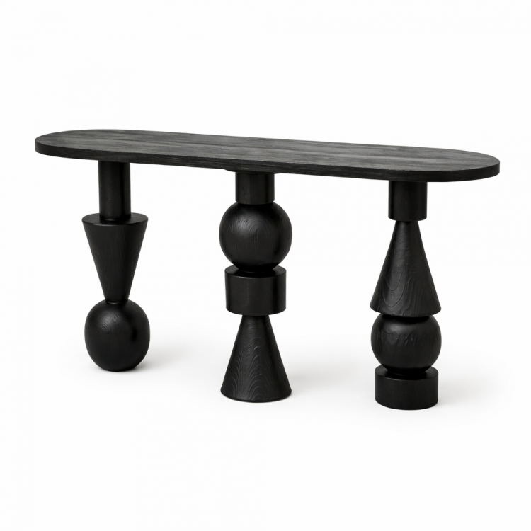 Ayos Ağacı Heykelsi Torna Ayaklı Dresuar – Modern Tasarım Masif Ahşap Konsol Ayos Ağacı Heykelsi Torna Ayaklı Dresuar – Modern Tasarım Masif Ahşap Konsol