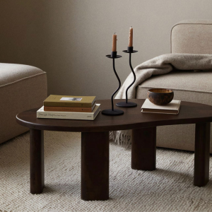 Masif Orta Sehpa Modern Ceviz 