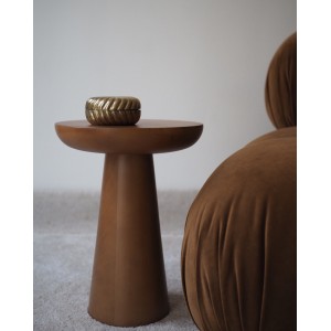 Ahşap Mantar Sehpa Ceviz Tekli Ahşap Mantar Sehpa Ceviz Tekli