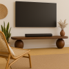 "Modern Noce TV Sehpası – Masif Kayın, El Yapımı Minimal Stil "Yuvarlak Ayaklı TV Ünitesi "Modern Noce TV Sehpası – Masif Kayın, El Yapımı Minimal Stil "Yuvarlak Ayaklı TV Ünitesi