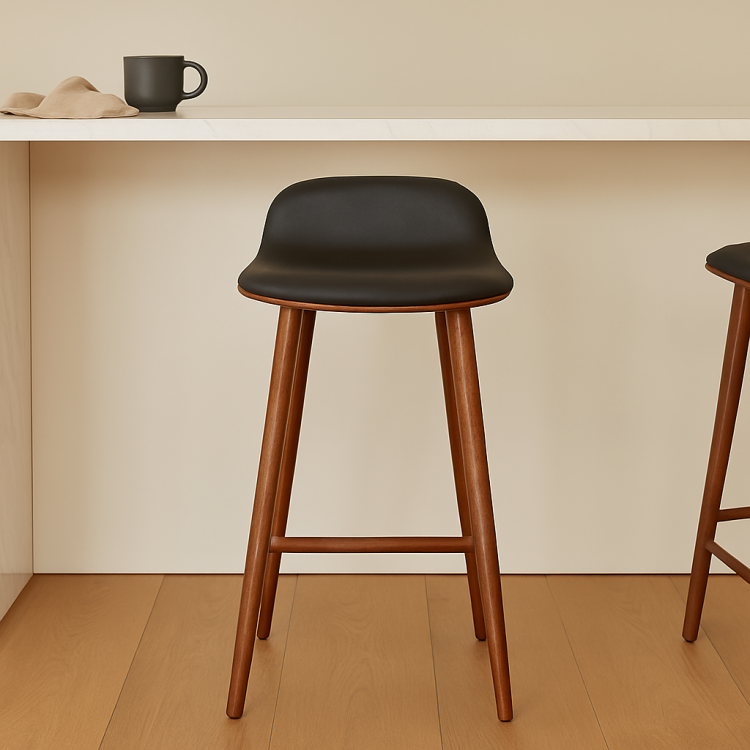 Luxury Tasarımlı Ahşap Bar Taburesi – Şık ve Ergonomik Luxury Tasarımlı Ahşap Bar Taburesi – Şık ve Ergonomik