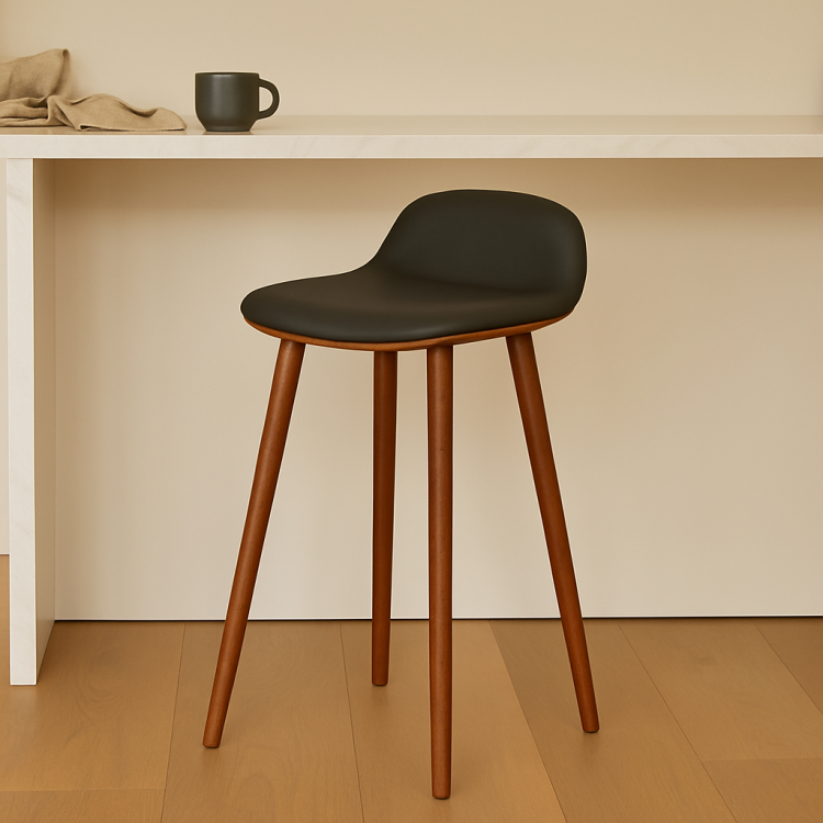 Luxury Tasarımlı Ahşap Bar Taburesi – Şık ve Ergonomik Luxury Tasarımlı Ahşap Bar Taburesi – Şık ve Ergonomik