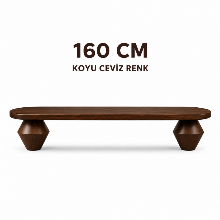 160cm tv ünitesi ve 3'lü zigon sehpa koyu ceviz 160cm tv ünitesi ve 3'lü zigon sehpa koyu ceviz