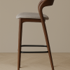 Masif Ceviz Lüx Bar Taburesi – Modern & Ergonomik Tasarım Minimalist ve Zarif Masif Ceviz Lüx Bar Taburesi – Modern & Ergonomik Tasarım Minimalist ve Zarif