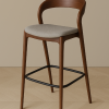 Masif Ceviz Lüx Bar Taburesi – Modern & Ergonomik Tasarım Minimalist ve Zarif Masif Ceviz Lüx Bar Taburesi – Modern & Ergonomik Tasarım Minimalist ve Zarif