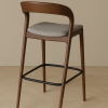 Masif Ceviz Lüx Bar Taburesi – Modern & Ergonomik Tasarım Minimalist ve Zarif Masif Ceviz Lüx Bar Taburesi – Modern & Ergonomik Tasarım Minimalist ve Zarif