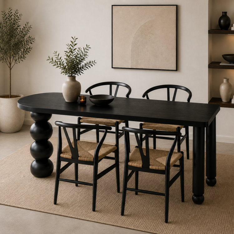 Doğal Kayın Masif Torna Ayaklı El Yapımı Yemek Masası – 150×60×75 cm Doğal Kayın Masif Torna Ayaklı El Yapımı Yemek Masası – 150×60×75 cm