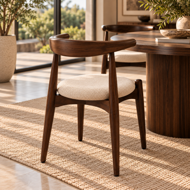 lura Modern Ahşap Sandalye – Konforlu Döşemeli Ergonomik Tasarım lura Modern Ahşap Sandalye – Konforlu Döşemeli Ergonomik Tasarım