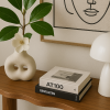 Masif Ahşap 2 Katlı Dekoratif Dresuar Konsol Lux Modern Minimal 2 Katlı