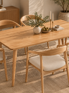 Masif Gürgen Yemek Masası 160x80 cm – Modern Tasarım Dikdörtgen Yemek Masası Masif Gürgen Yemek Masası 160x80 cm – Modern Tasarım Dikdörtgen Yemek Masası