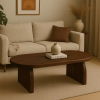 Masif Çam Ahşap Naturel Orta Sehpa – Modern Minimal Tasarım  El Yapımı & Şık Tasarım Rustik