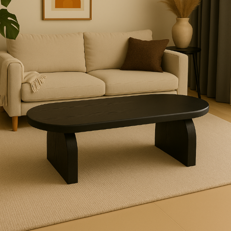 Masif Çam Ahşap Naturel Orta Sehpa – Modern Minimal Tasarım  El Yapımı & Şık Tasarım Rustik